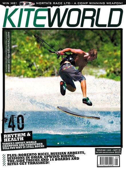 Kite World – August -Septenber 2009 Cover