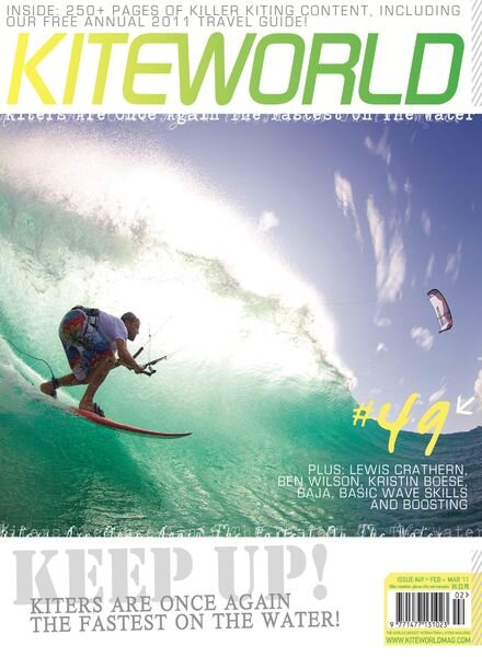 Kite World – February 2011 – March 2011 Cover