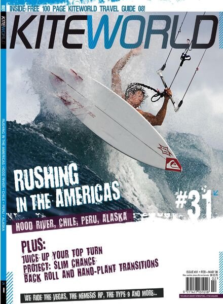 Kite World – February – March 2008 Cover