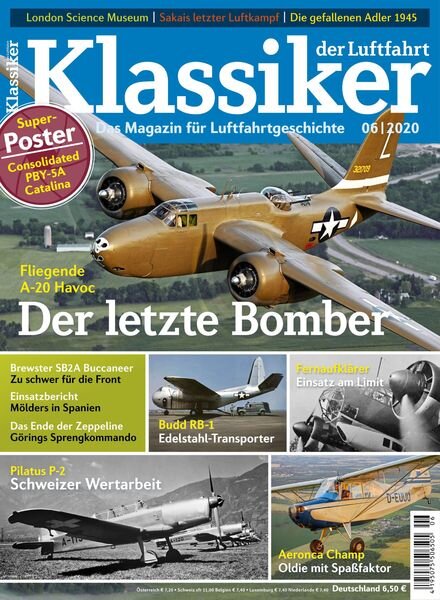 Klassiker der Luftfahrt – 05 Juli 2020 Cover