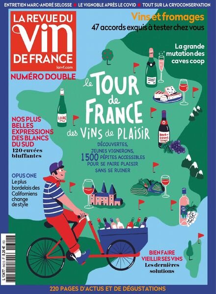La Revue du Vin de France – juin 2020 Cover