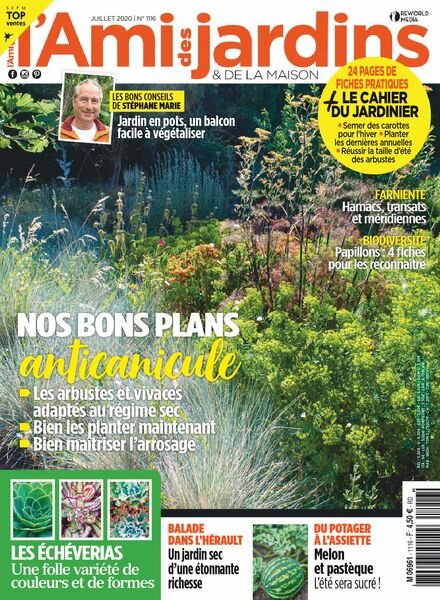 L’Ami des Jardins – juillet 2020 Cover