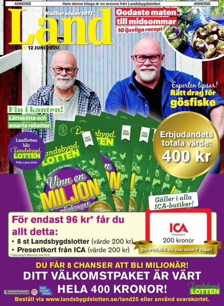 Land – 12 juni 2020 Cover