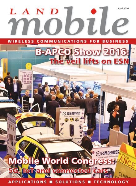 Land Mobile – April 2016 Cover