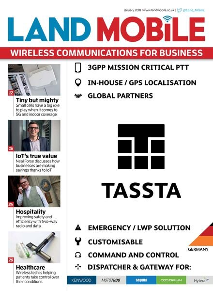 Land Mobile – January 2018 Cover