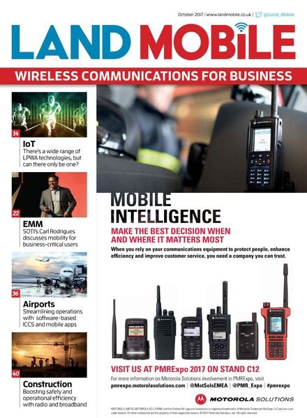Land Mobile – October 2017 Cover