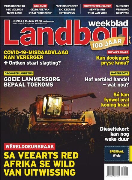 Landbouweekblad – 16 Julie 2020 Cover