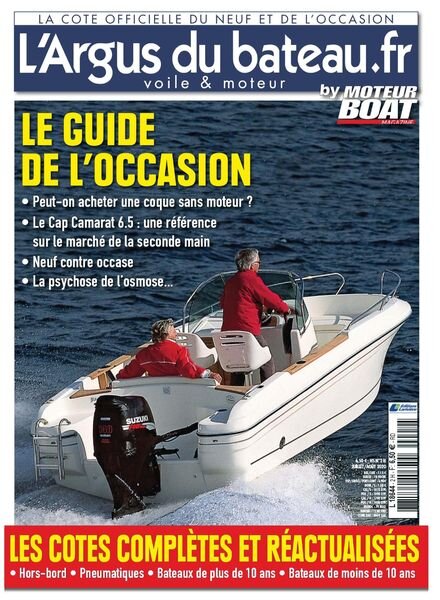 L’Argus du Bateau – Juillet-Aout 2020 Cover