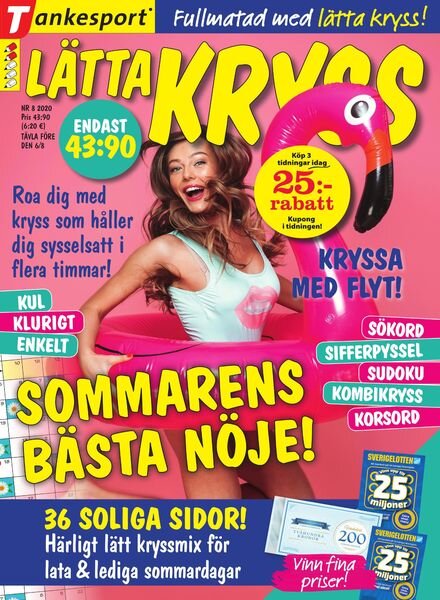Latta kryss – 06 juli 2020 Cover
