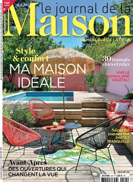 Le Journal de la Maison – Juillet-Aout 2020 Cover