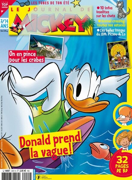 Le Journal de Mickey – 08 juillet 2020 Cover