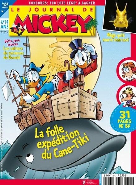 Le Journal de Mickey – 15 juillet 2020 Cover