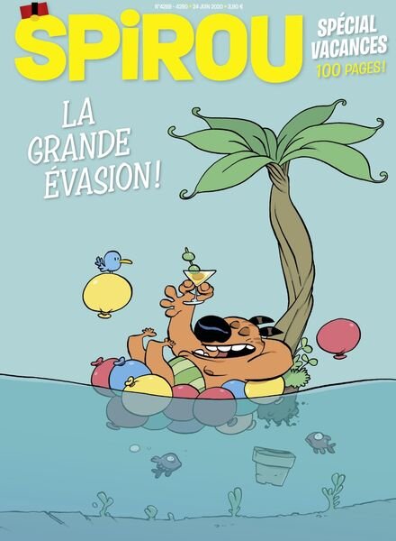 Le Journal de Spirou – 24 Juin 2020 Cover