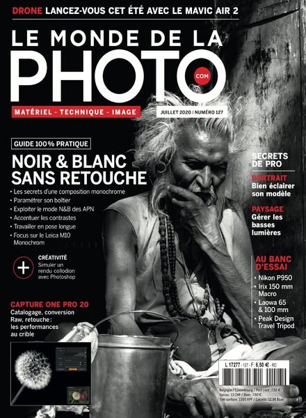 Le monde de la photo – Juillet 2020 Cover