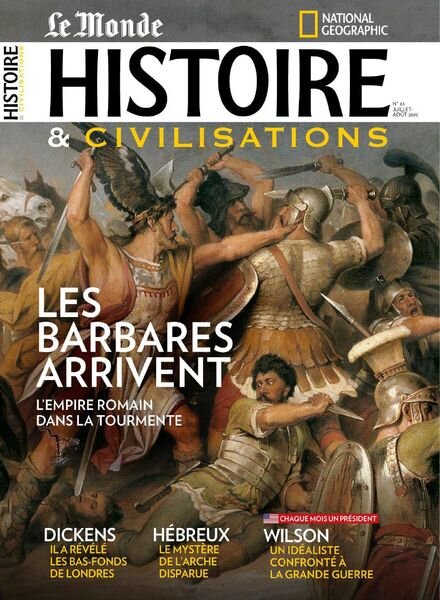 Le Monde Histoire & Civilisations – Juillet-Aout 2020 Cover