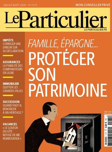 Le Particulier – Juillet-Aout 2020 Cover