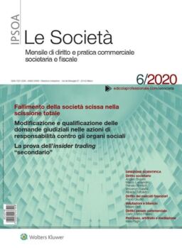 Le Societa – Giugno 2020