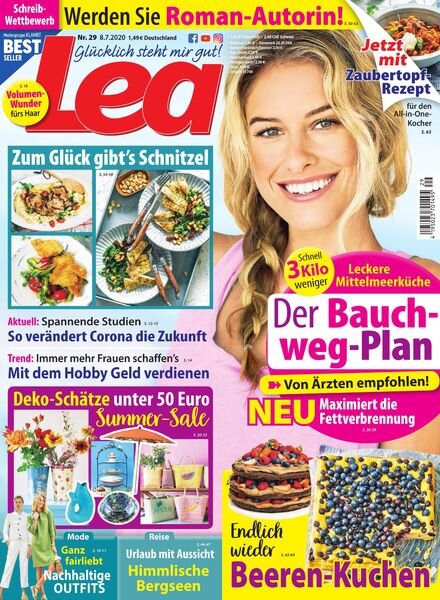 Lea – 08 Juli 2020 Cover