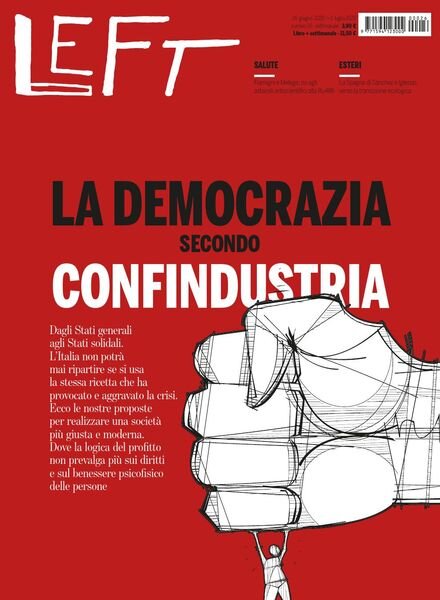 Left – 26 Giugno 2020 Cover