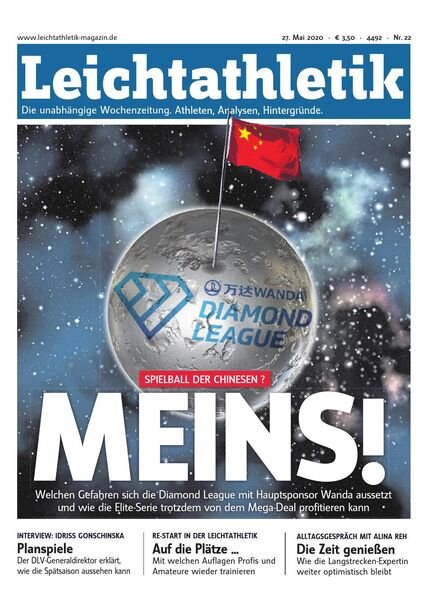 Leichtathletik – 27 Mai 2020 Cover
