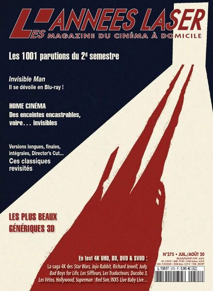 Les Annees Laser – Juillet-Aout 2020 Cover