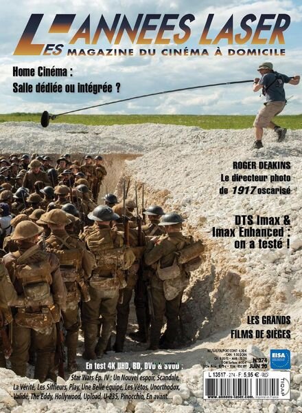 Les Annees Laser – Juin 2020 Cover