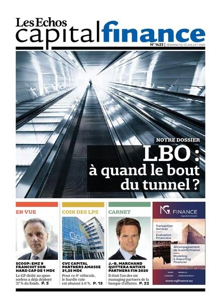 Les echos – Capital Finance – 13 Juillet 2020 Cover