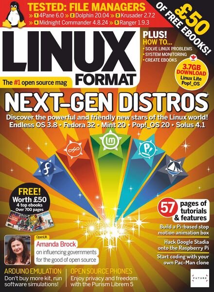 Linux Format UK – August 2020 Cover