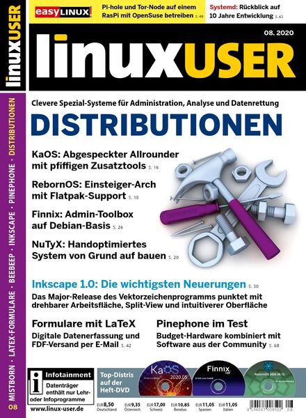 LinuxUser – August 2020 Cover