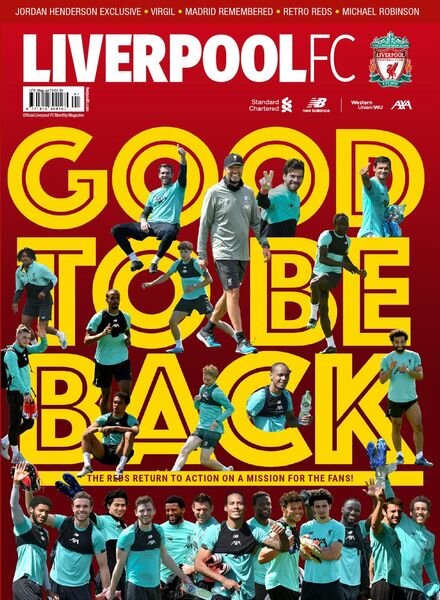 Liverpool FC Magazine – July 2020 Cover