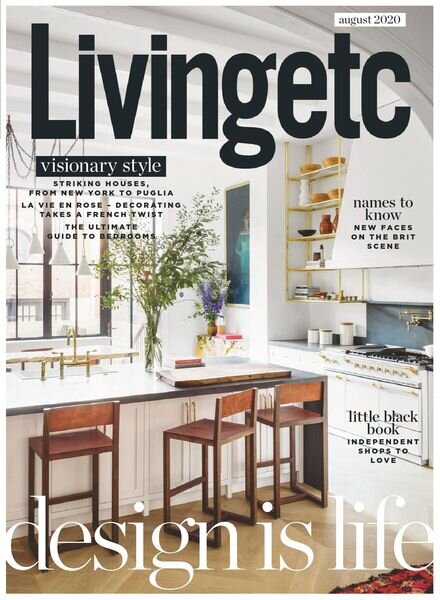 Living Etc UK – August 2020 Cover