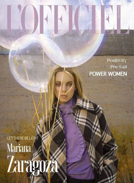 L’Officiel Singapore – July 2020 Cover
