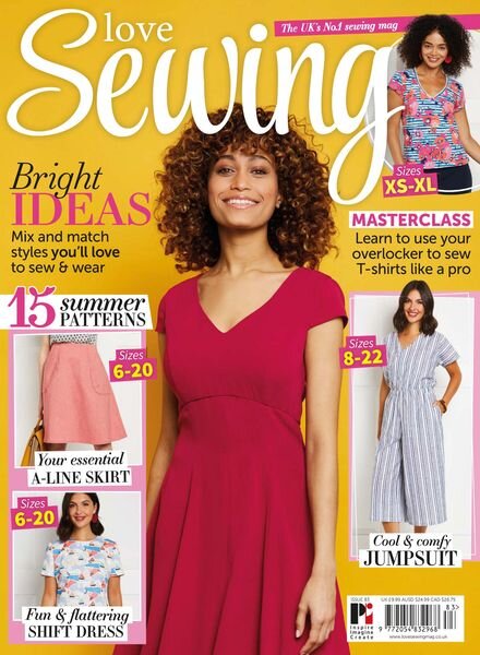 Love Sewing – August 2020 Cover
