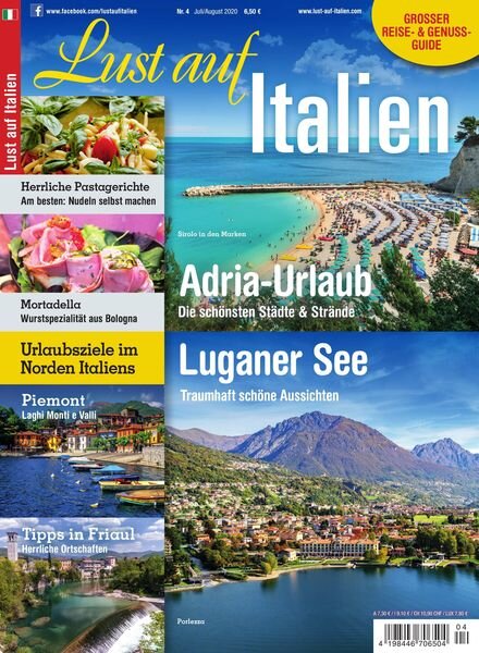 Lust auf Italien – 15 Juni 2020 Cover