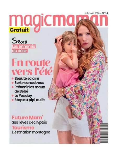 Magicmaman – Juillet-Aout 2020 Cover