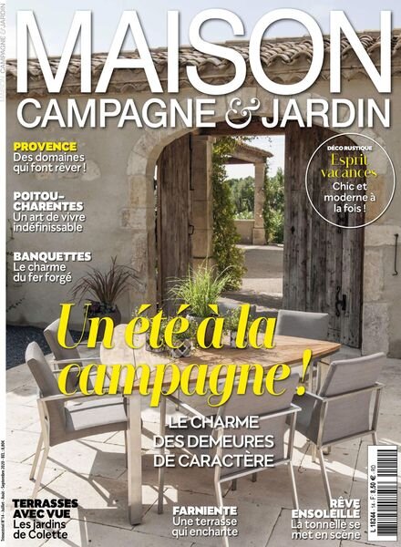 Maison Campagne & Jardin – Juillet-Septembre 2020 Cover