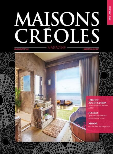 Maisons Creoles Guadeloupe – Mars-Avril 2020 Cover