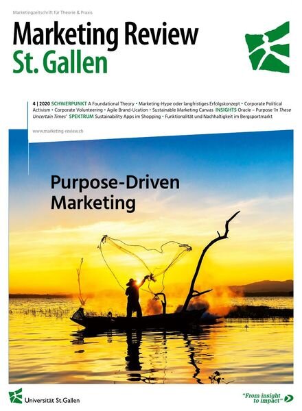 Marketing Review St Gallen – Juli 2020 Cover