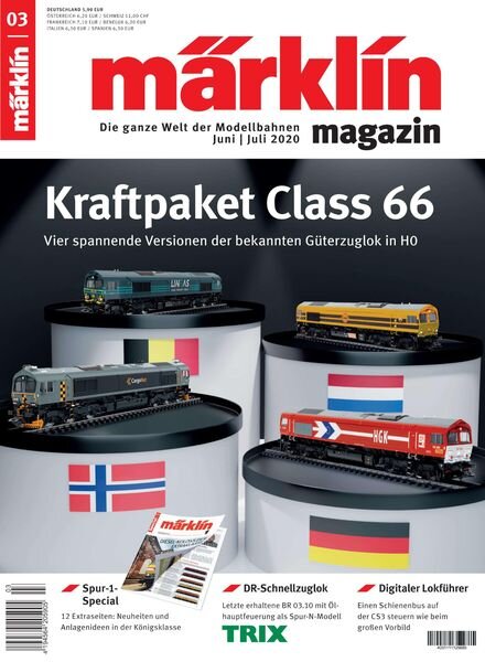 Marklin – Juni-Juli 2020 Cover