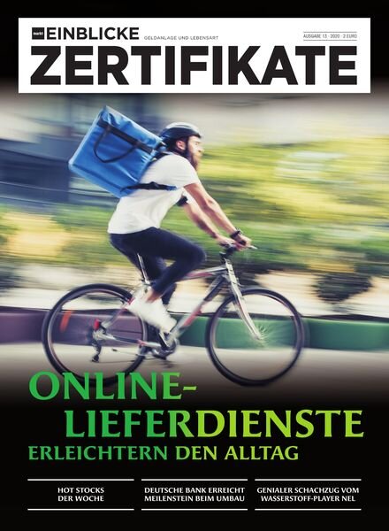 marktEINBLICKE Zertifikate – 24 Juni 2020 Cover