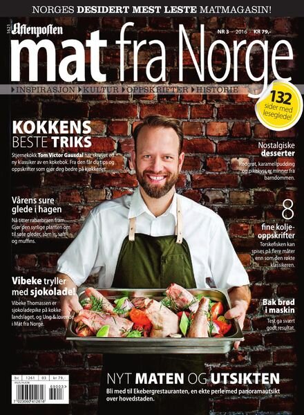 Mat fra Norge – april 2016 Cover