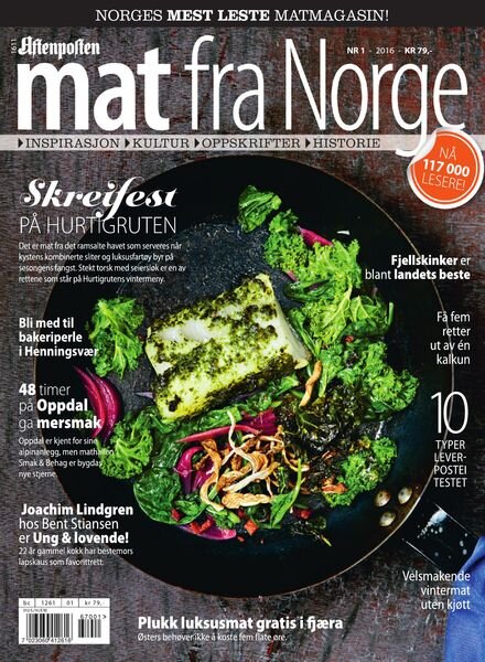 Mat fra Norge – februar 2016 Cover