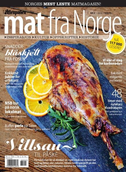 Mat fra Norge – mars 2016 Cover