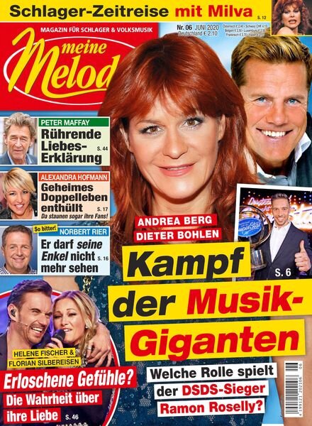 Meine Melodie – Juni 2020 Cover