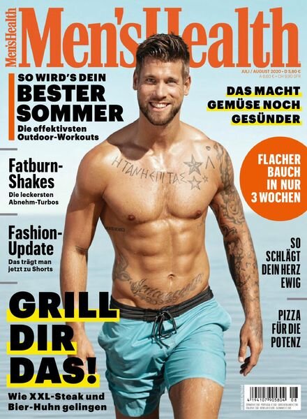 Men’s Health Germany – Juli 2020 Cover