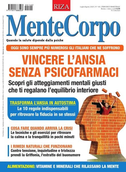 MenteCorpo – Luglio 2020 Cover