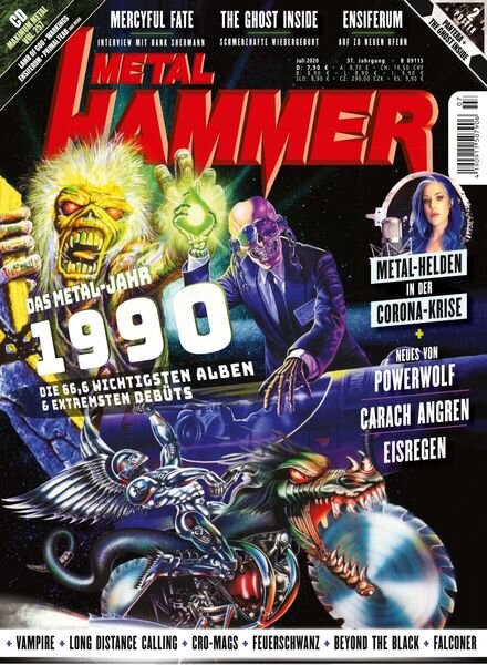 Metal Hammer Germany – 17 Juni 2020 Cover