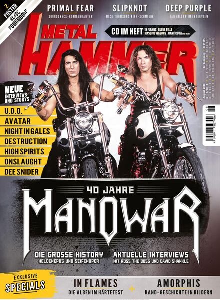 Metal Hammer Gernany – 15 Juli 2020 Cover