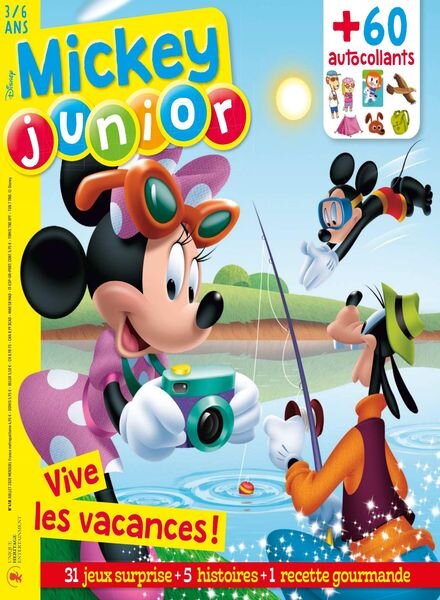 Mickey Junior – Juillet 2020 Cover