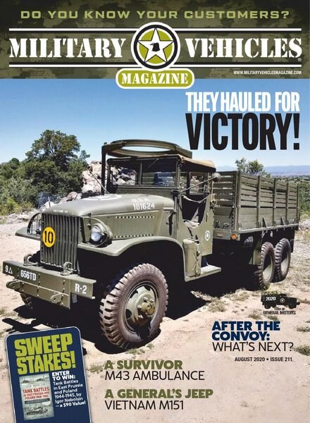 Military Vehicles – August 2020 Cover